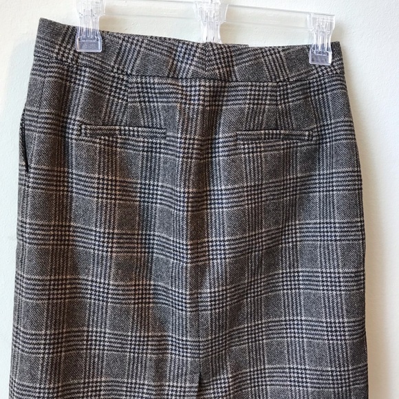 J.Crew wool skirt size 0 Brown - Picture 2 of 3
